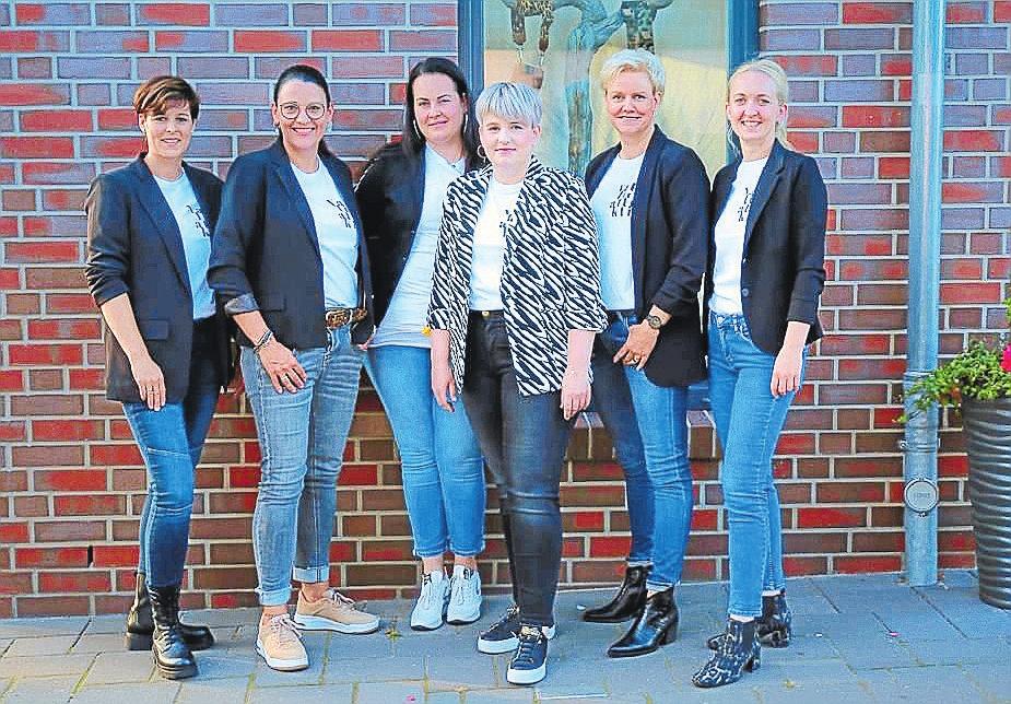 Der HGV-Vorstand und Team: Yvonne Abeling, Diana Robbers-Pille, Nadine Wilkens, Ruth Dasenbrock, Anke Gerlach und Susan Eschke (v.l.).