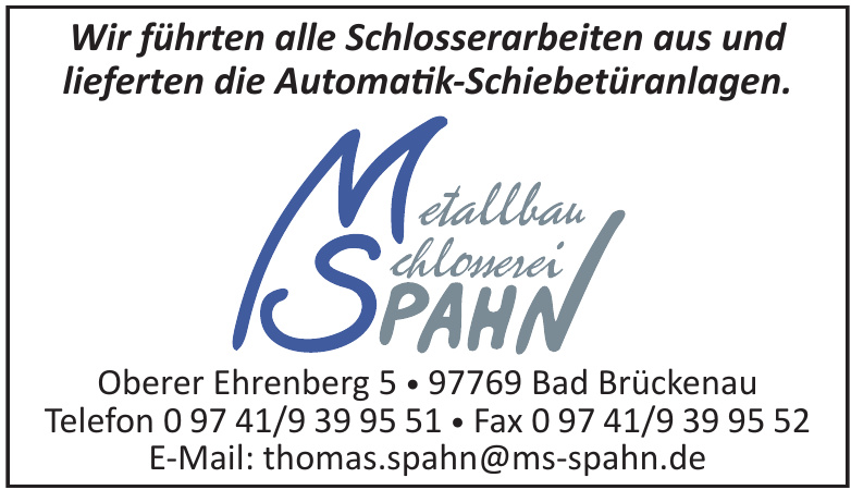 Metallbau Spahn Metallbau Spahn