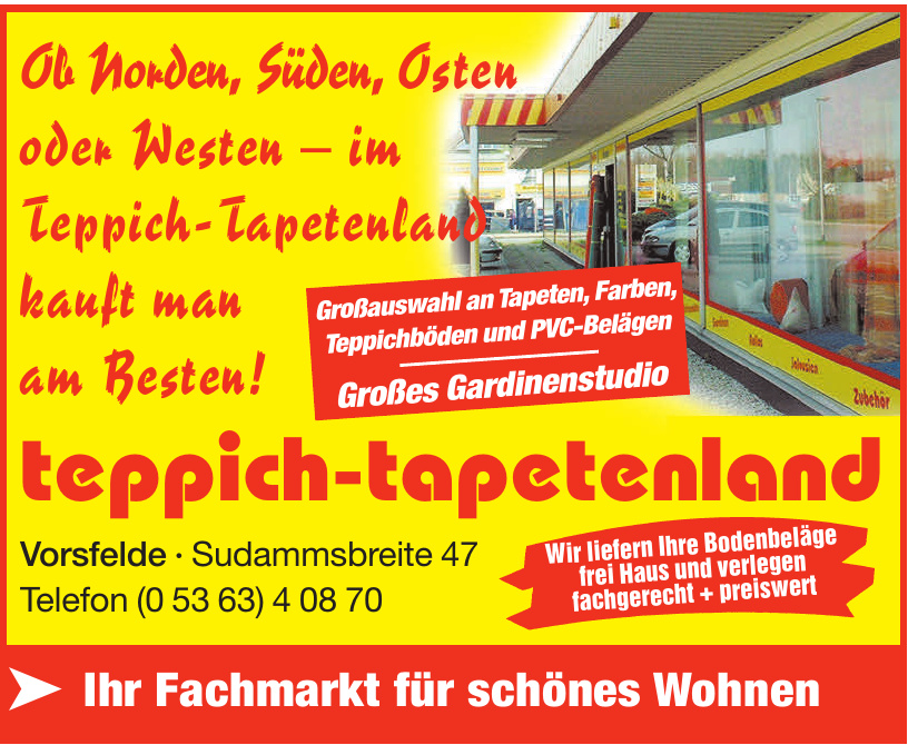 Teppich-Tapetenland Teppich-Tapetenland