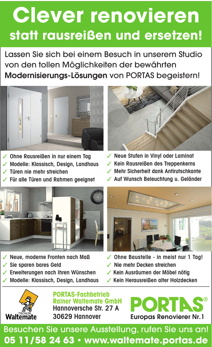 Tischlerei - Rainer Waltemate GmbH Tischlerei - Rainer Waltemate GmbH