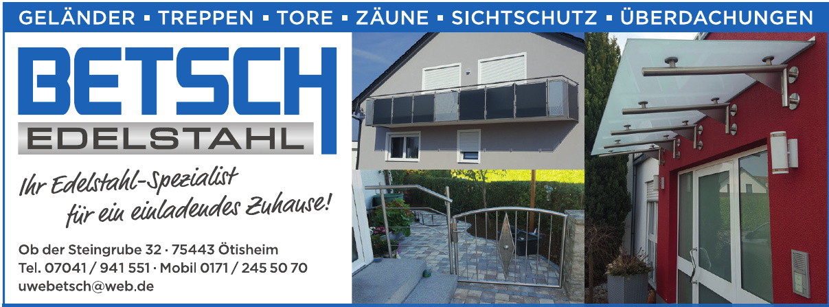 Betsch Edelstahl Betsch Edelstahl
