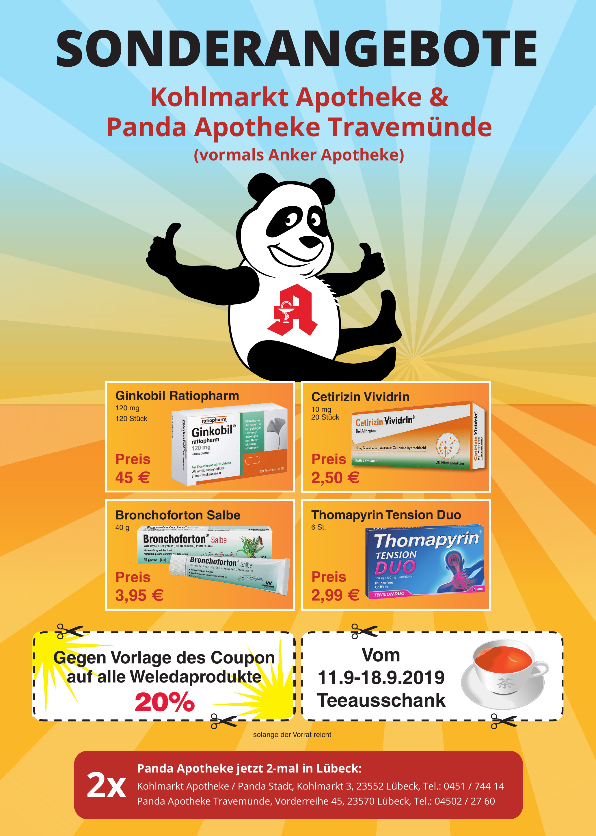 Kohlmarkt Apotheke & Panda Apotheke Travemünde Kohlmarkt Apotheke & Panda Apotheke Travemünde