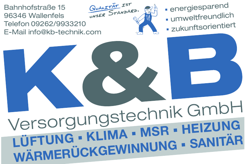 K & B Versorgungstechnik GmbH K & B Versorgungstechnik GmbH