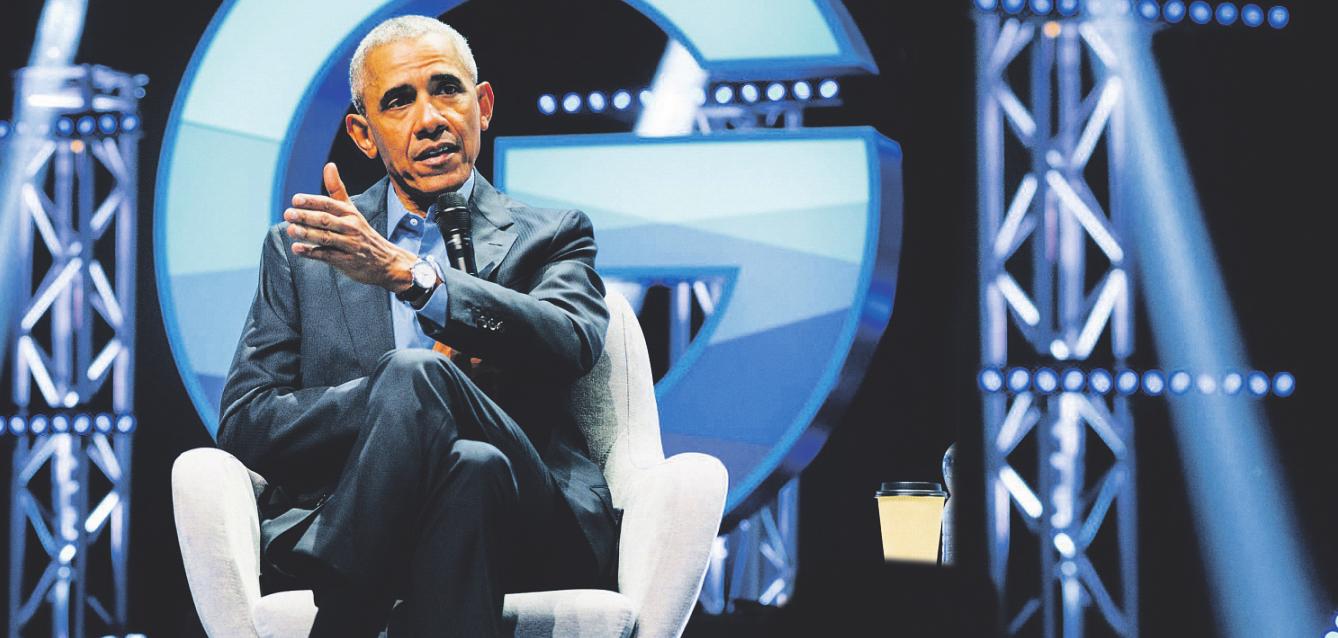 Erzählte von seinem Alltag: Ex-US-Präsident Barack Obama Foto: dpa Erzählte von seinem Alltag: Ex-US-Präsident Barack Obama Foto: dpa