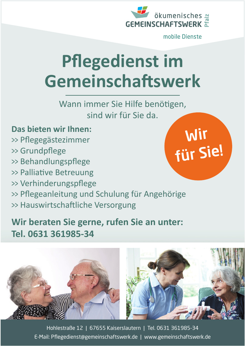 Ökumenisches Gemeinschaftswerk Pfalz GmbH