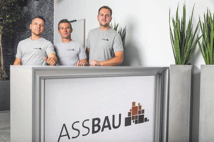 Für Außenanlagen und Tiefbau sind Ismajl Bytyqi, Fejjzuli Abduljaziz und Armend Bytyqi die Fachmänner. Für Außenanlagen und Tiefbau sind Ismajl Bytyqi, Fejjzuli Abduljaziz und Armend Bytyqi die Fachmänner.