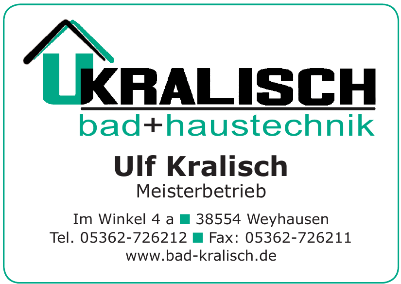Kralisch Bad + Haustechnik Kralisch Bad + Haustechnik