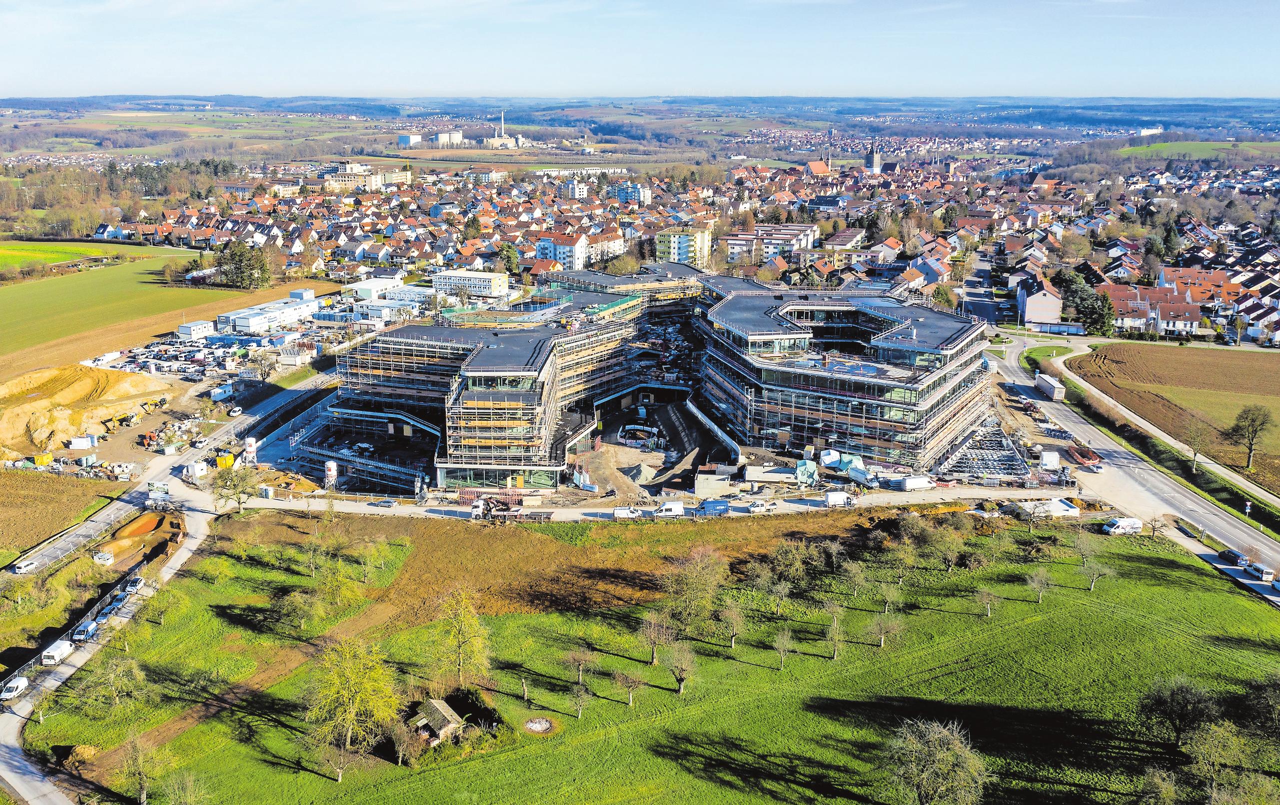 Architektonisch ist der Lidl-Campus in Bad Wimpfen Vorbild für das Projekt in Friedrichshall. Der zweite Schwarz-Campus wird aber deutlich größer. FOTO: Matthias Bitsch Architektonisch ist der Lidl-Campus in Bad Wimpfen Vorbild für das Projekt in Friedrichshall. Der zweite Schwarz-Campus wird aber deutlich größer. FOTO: Matthias Bitsch