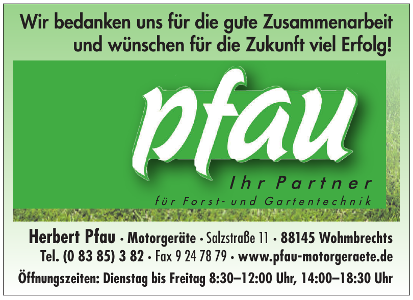 Herbert Pfau · Motorgerät Herbert Pfau · Motorgerät