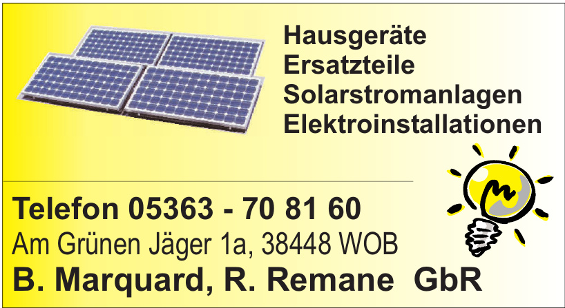 B. Marquard, R. Remane GbR B. Marquard, R. Remane GbR