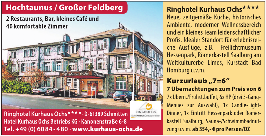 Hotel Kurhaus Ochs Betriebs KG
