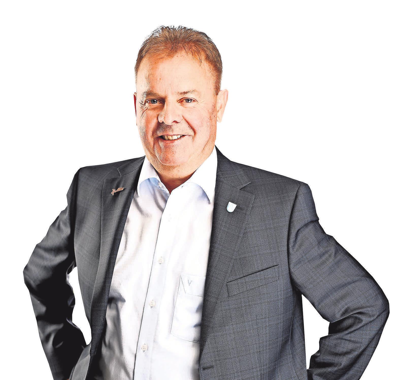 Der Ketziner Bürgermeister Bernd Lück freut sich auf das Fischerfest. FOTO: PRIVAT Der Ketziner Bürgermeister Bernd Lück freut sich auf das Fischerfest. FOTO: PRIVAT