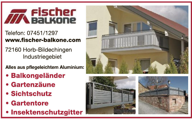 Fischer-Balkone