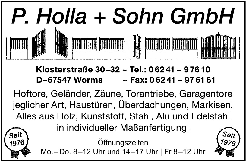 P. Holla + Sohn GmbH