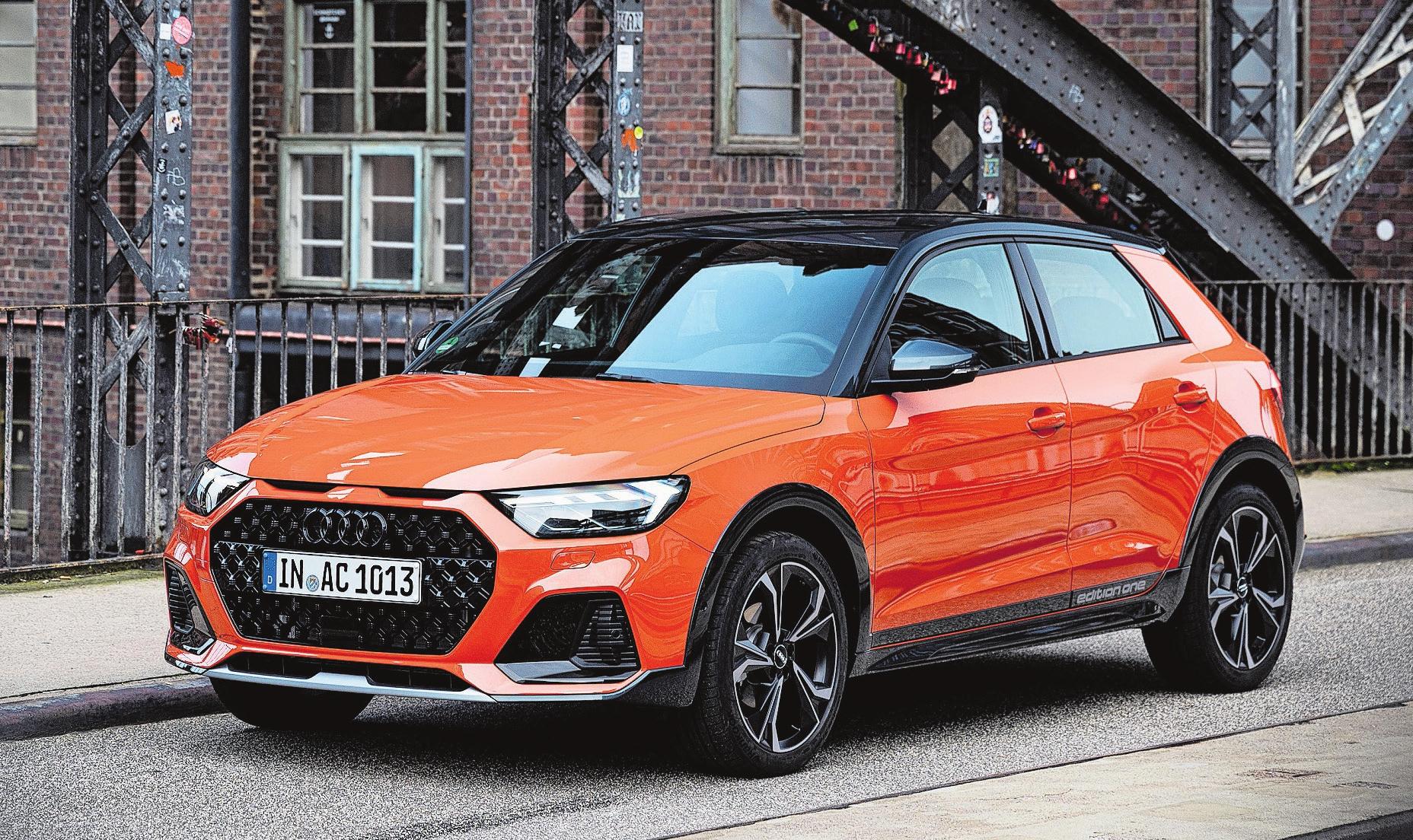Neben Offroad-Beplankung bekommt der Audi A1 Citycarver auch eine höher gelegte Karosserie spendiert. Bilder: PD