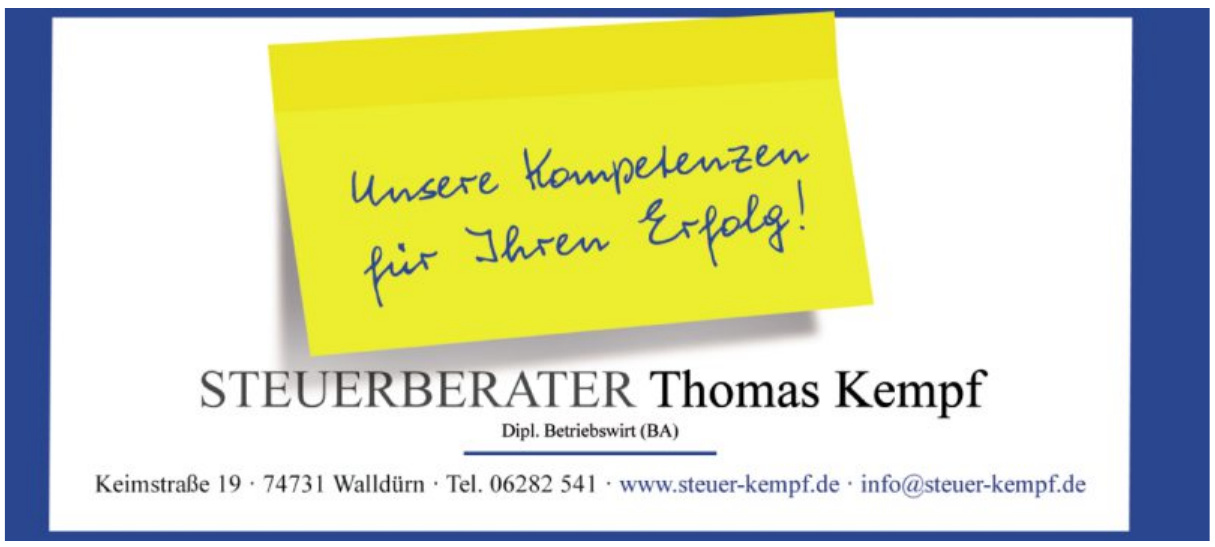 Steuerberater Thomas Kempf
