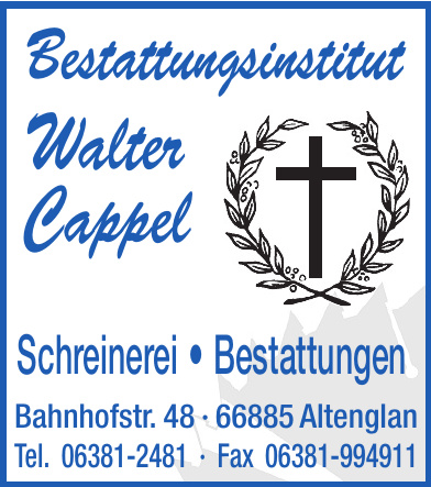 Bestattungsinstitut Walter Cappel