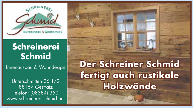 Schreinerei Schmid Schreinerei Schmid
