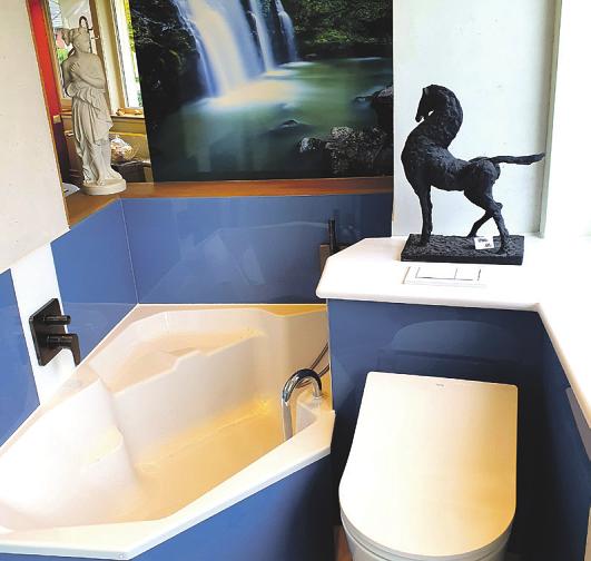 Innovative Ideen für das Bad liefert das Unternehmen Bäder Dunkelmann in Norderstedt Foto: Tina Jordan