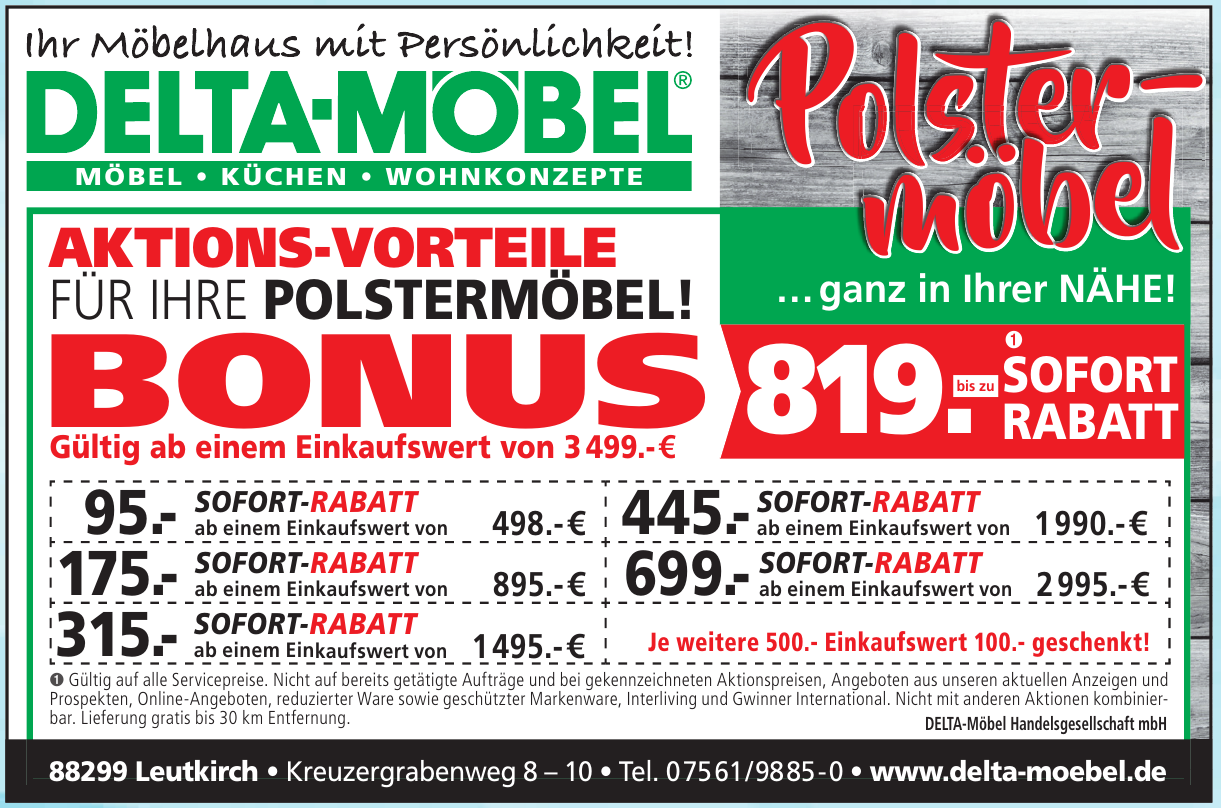 Delta-Möbel Handelsgesellschaft mbH Delta-Möbel Handelsgesellschaft mbH