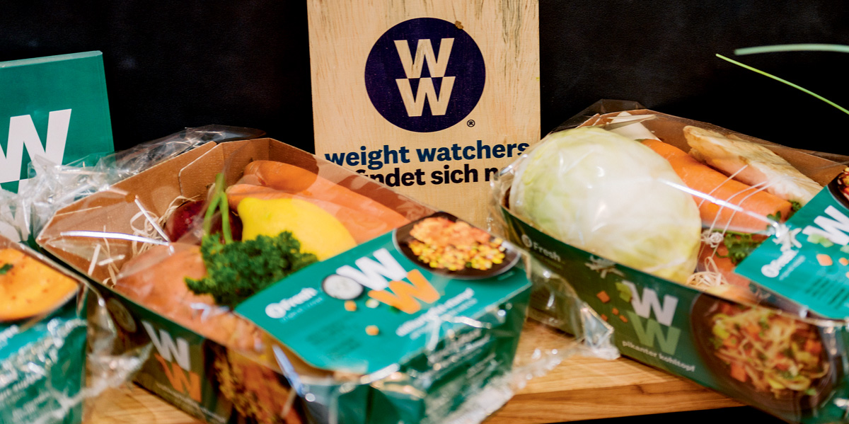 Landgard mit WW-Kochboxen auf der Fruit Logistica. Foto: Landgard Landgard mit WW-Kochboxen auf der Fruit Logistica. Foto: Landgard
