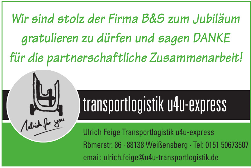Ulrich Feige Transportlogistik u4u-express