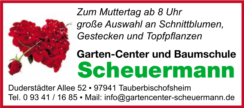 Garten-Center und Baumschule Scheuermann