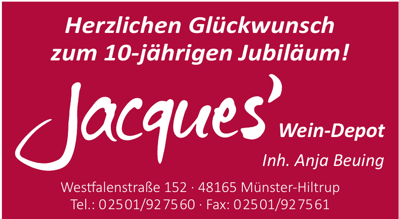 Jacques Wein-Depot Jacques' Wein-Depot