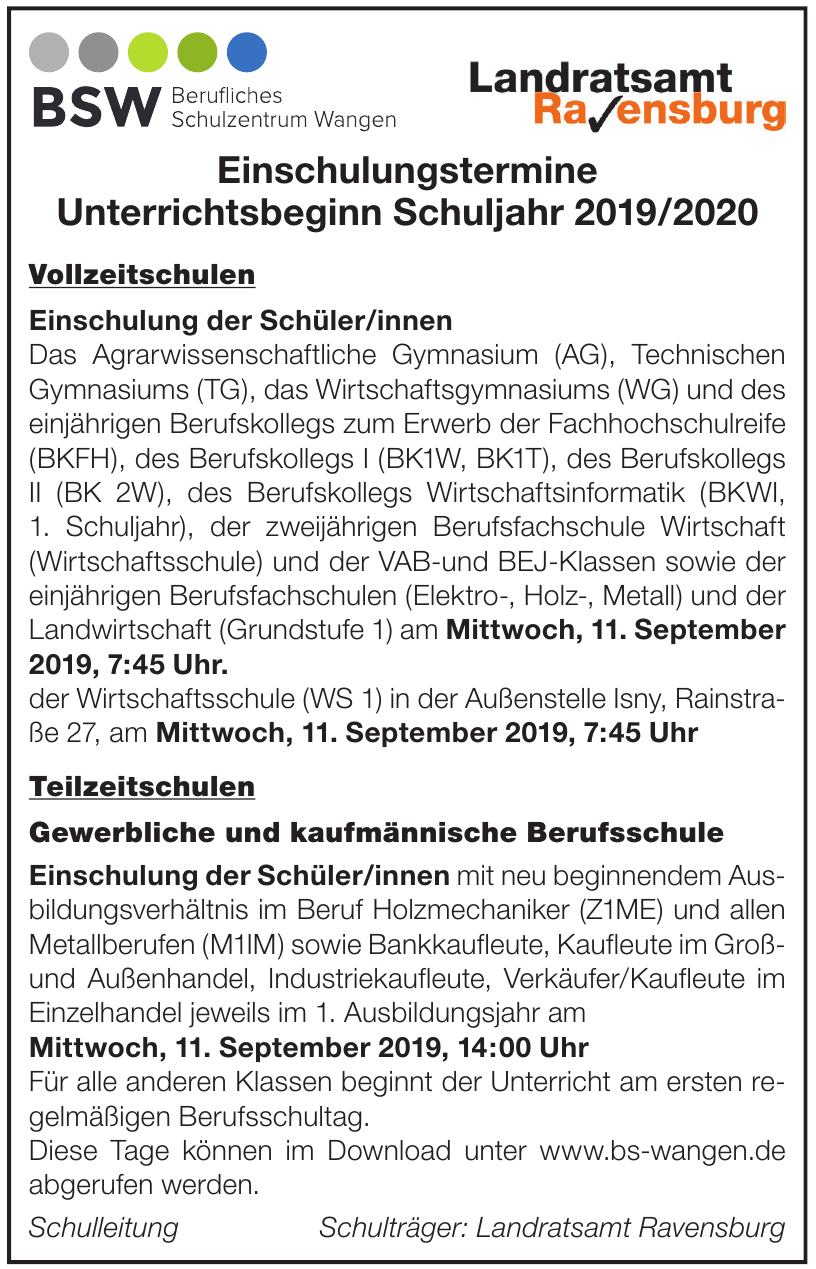 Berufliches Schulzentrum Wagen Berufliches Schulzentrum Wagen
