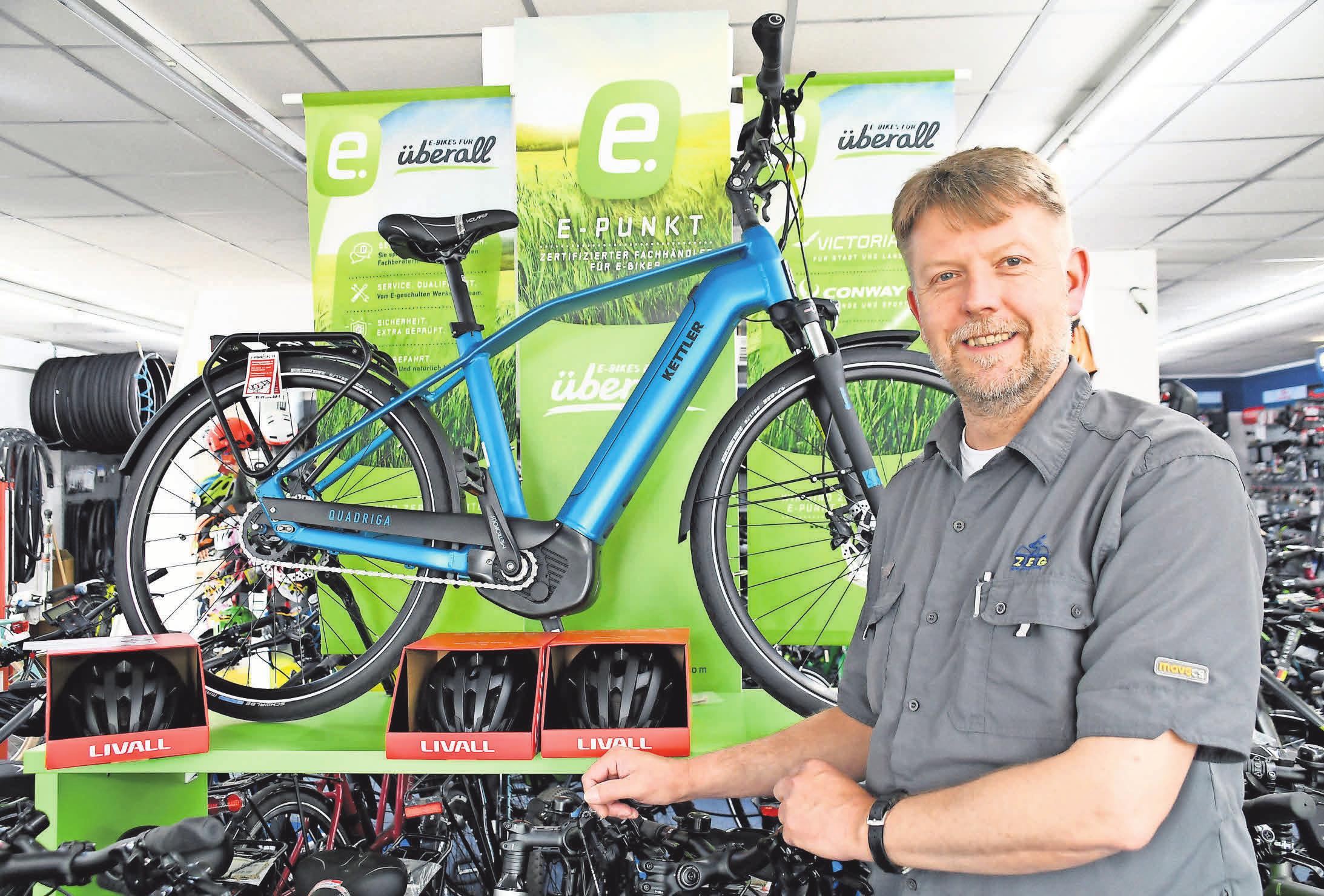 Design und Technik in perfekter Kombination: Tim Helke rät zu dem Modell Quadriga des deutschen Herstellers Kettler. Design und Technik in perfekter Kombination: Tim Helke rät zu dem Modell Quadriga des deutschen Herstellers Kettler.