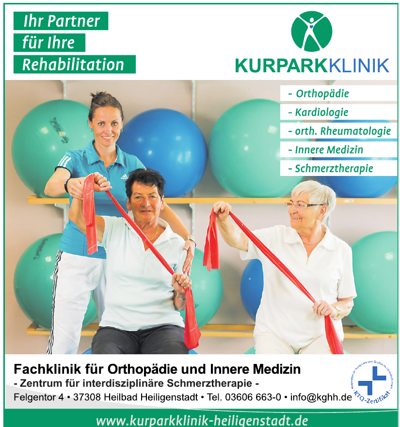 Klinikgesellschaft Heilbad Heiligenstadt mbH Klinikgesellschaft Heilbad Heiligenstadt mbH