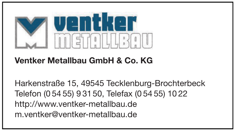 Ventker Metallbau Ventker Metallbau