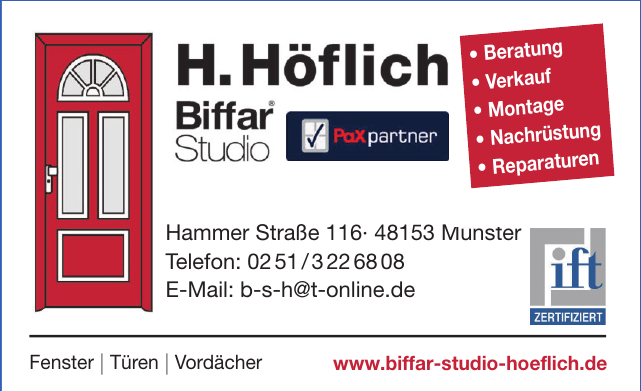 H. Höflich H. Höflich