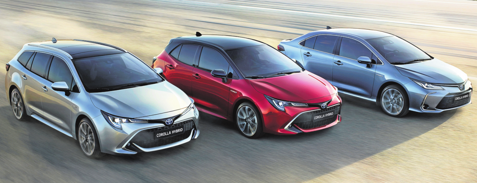 Ob Schrägheckmodell, Touring Sports oder Limousine: Der neue Toyota Corolla bietet ein dynamisches Design. Foto:Toyota Deutschland