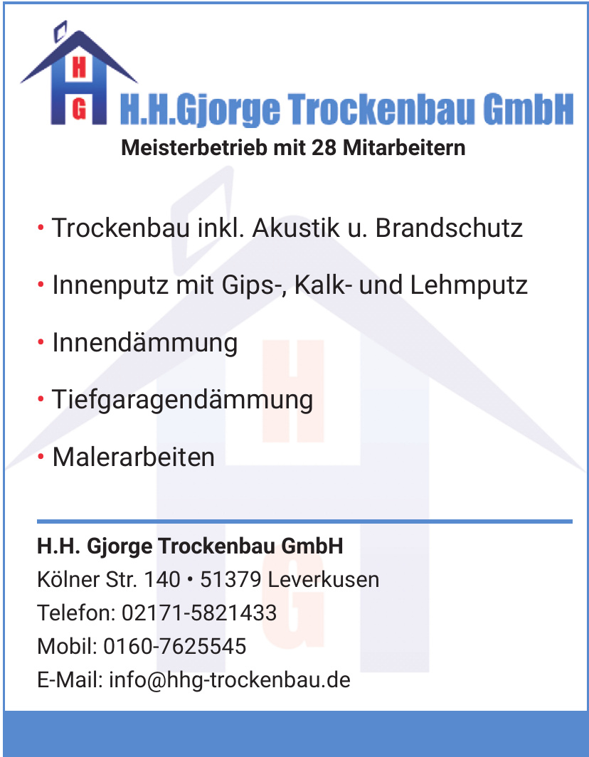H.H. Gjorge Trockenbau GmbH