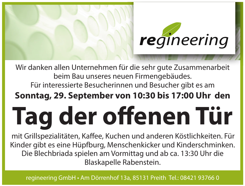 regineering GmbH regineering GmbH