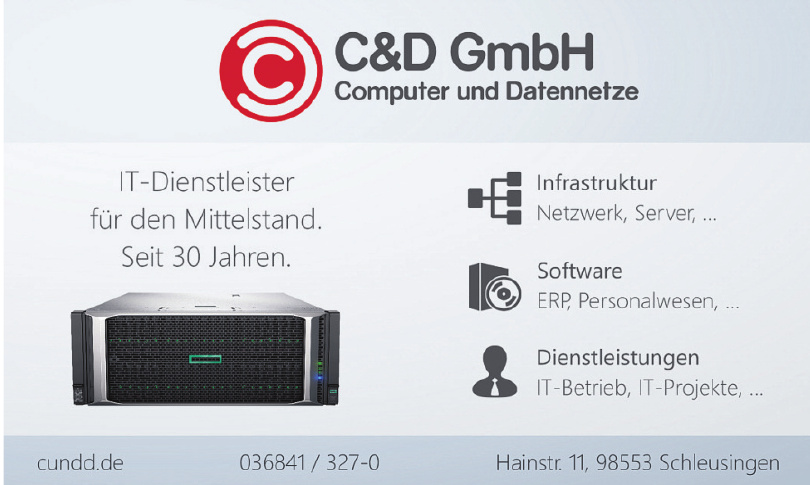 C&D GmbH Computer und Datennetze C&D GmbH Computer und Datennetze