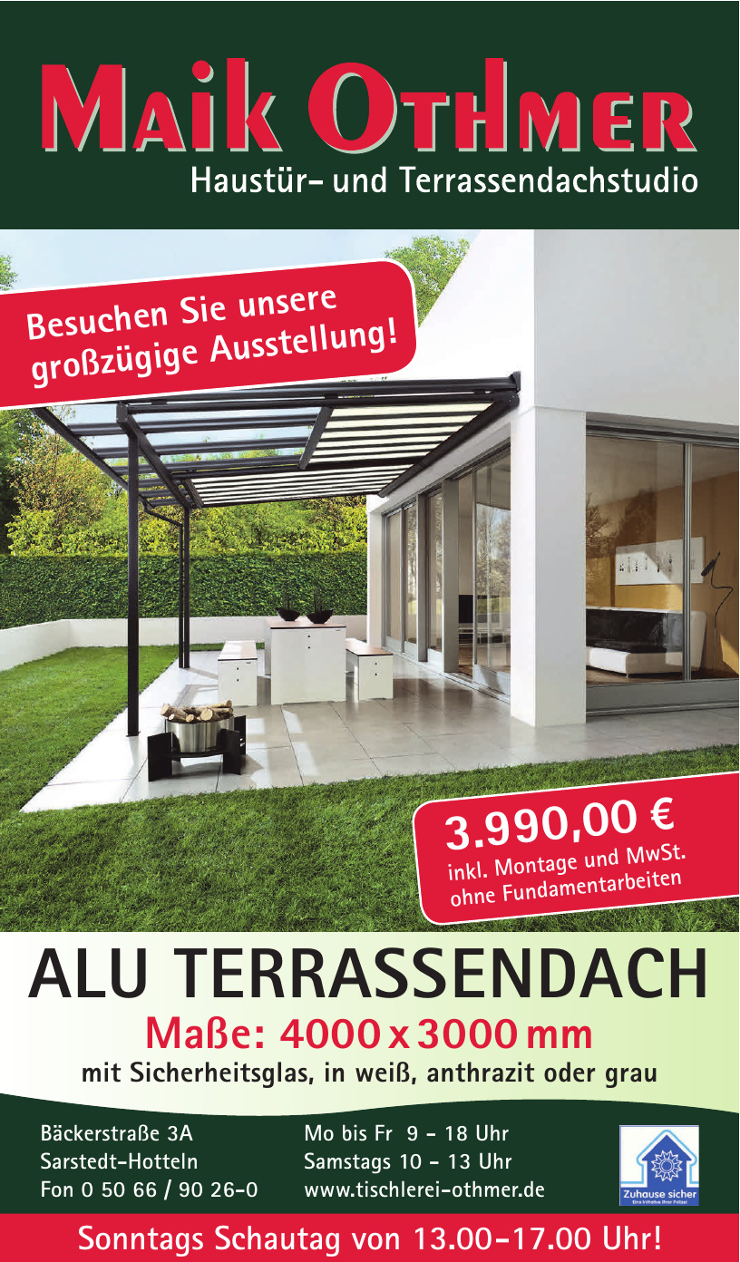 Maik Othmer Haustür- und Terrasendachstudio, Tischlerei Maik Othmer Haustür- und Terrasendachstudio, Tischlerei
