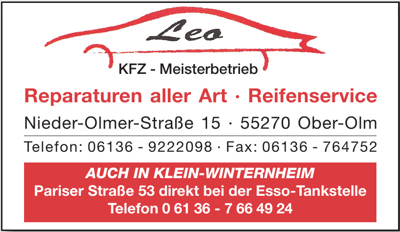 Leo - KFZ - Meisterbetrieb