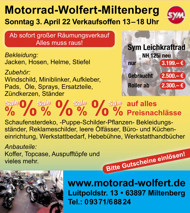 Motorrad-Wolfert-Miltenberg