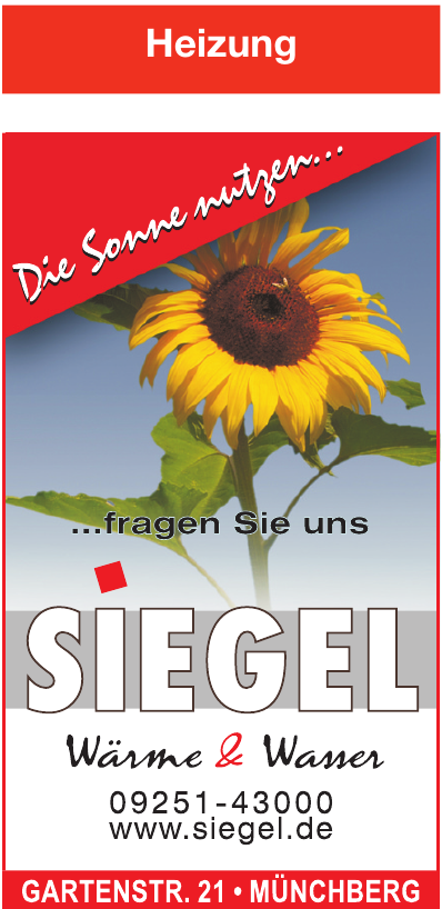 Siegel Wärme & Wasser Siegel Wärme & Wasser