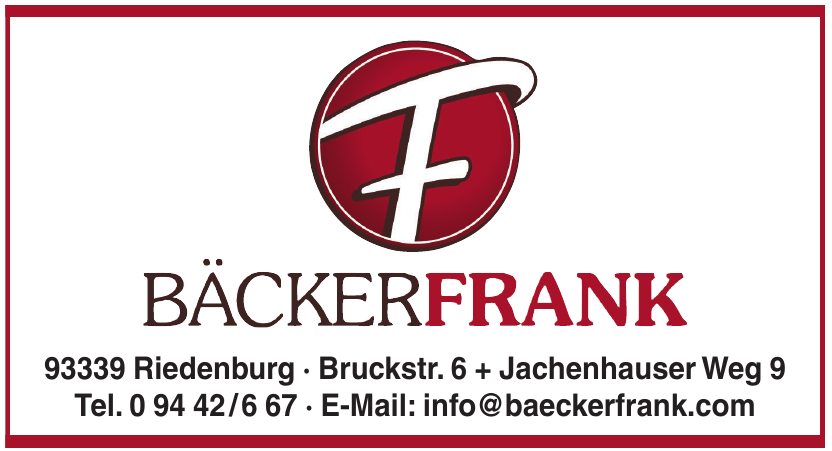 Bäcker Frank Bäcker Frank