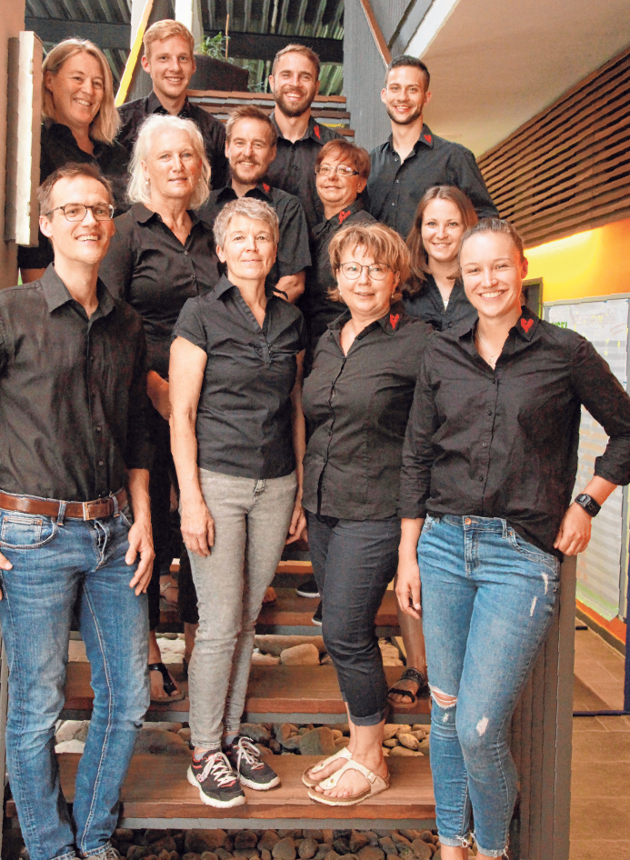 Im Bild ist ein Teil des insgesamt 80-köpfigen Sportinsel und MTG Team zu sehen. Fotos: MTG Im Bild ist ein Teil des insgesamt 80-köpfigen Sportinsel und MTG Team zu sehen. Fotos: MTG