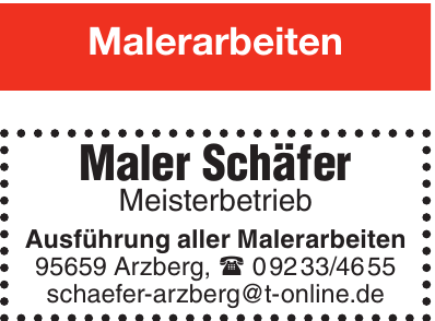 Maler Schäfer Maler Schäfer