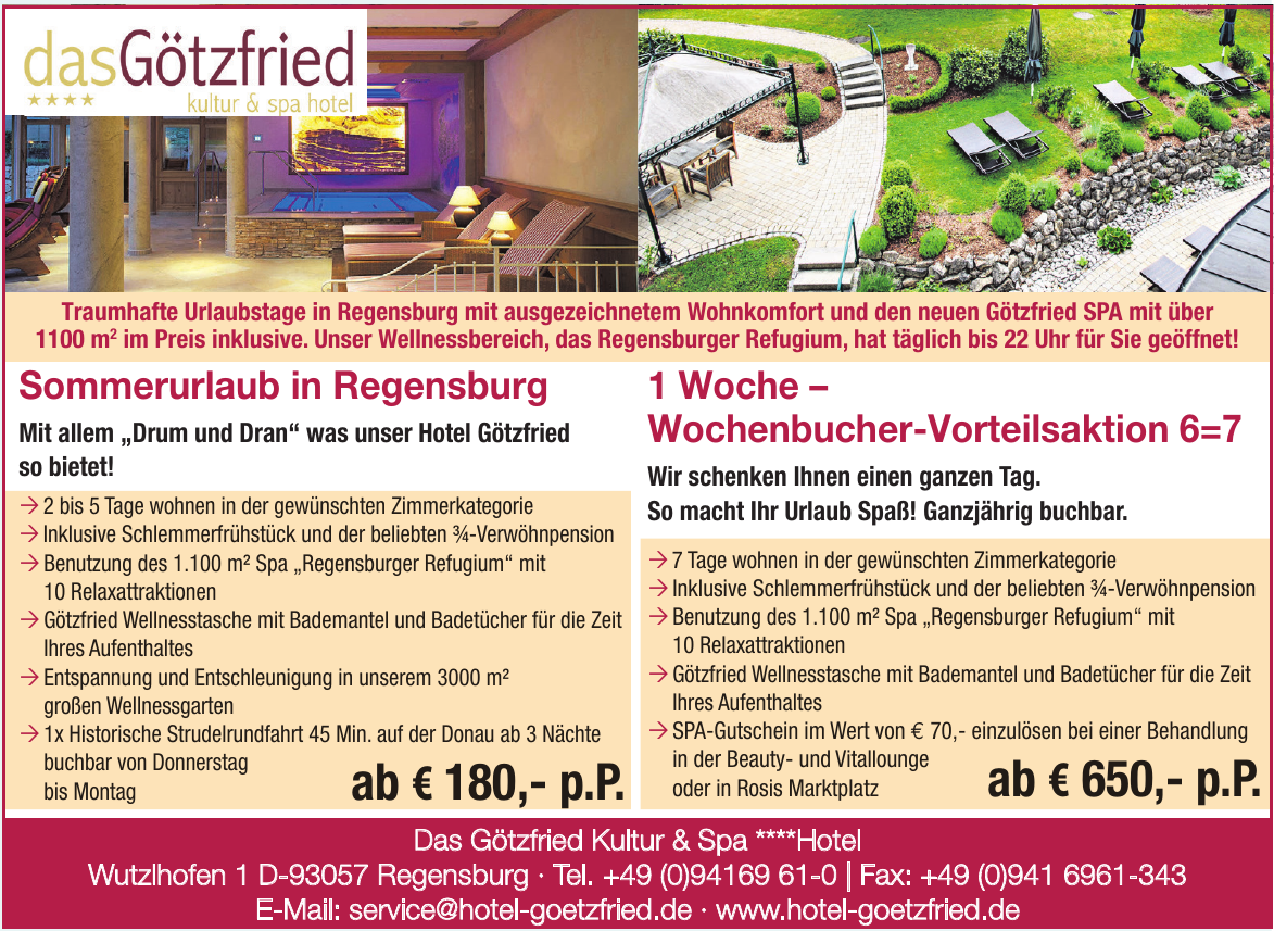 Das Götzfried Kultur & Spa ****Hotel Das Götzfried Kultur & Spa ****Hotel