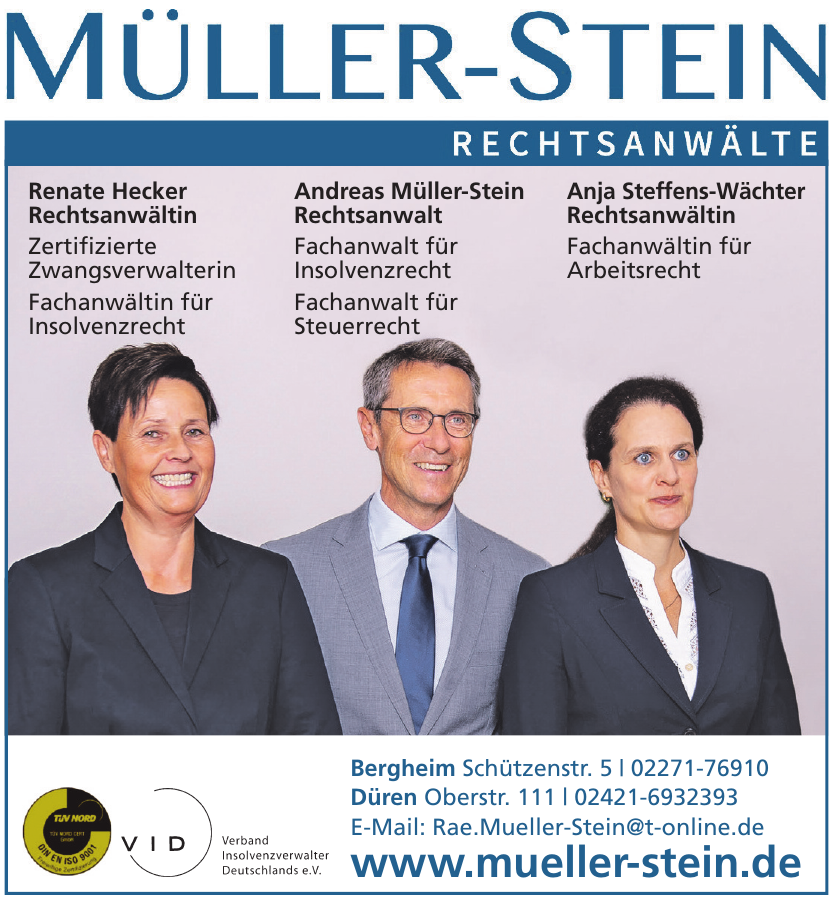 Müller-Stein Rechtsanwälte Müller-Stein Rechtsanwälte