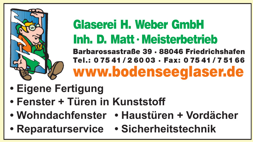 Glaserei H. Weber GmbH Glaserei H. Weber GmbH