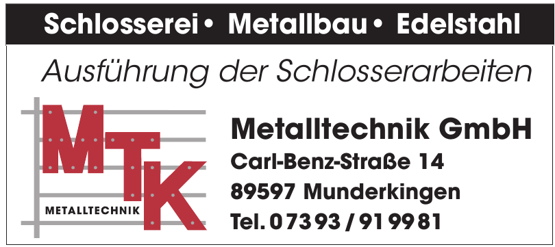 Metalltechnik GmbH Metalltechnik GmbH