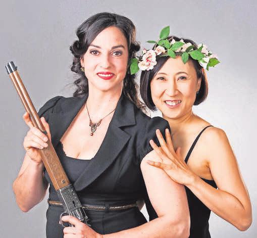 Erleben Sie mit Franziska Dannheim (li.) und Jeong-Min Kim eine Stimme, ein Piano, eine Oper. Foto: Adreina Francese Erleben Sie mit Franziska Dannheim (li.) und Jeong-Min Kim eine Stimme, ein Piano, eine Oper. Foto: Adreina Francese