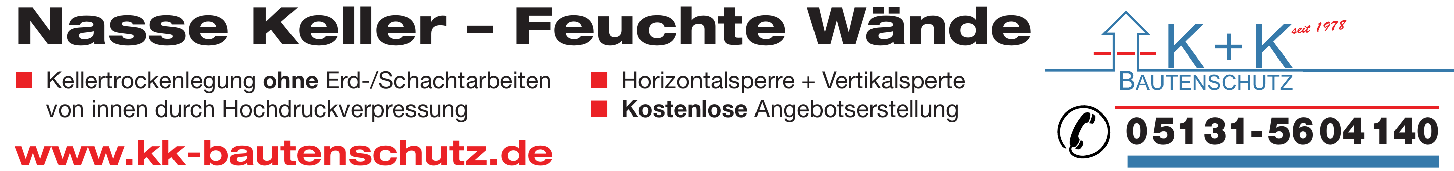 K + K Bautenschutz K + K Bautenschutz